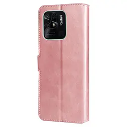 Чохол-книжка Classy Leather Case для Xiaomi Redmi 10C [Rose Gold] [71906] - мініатюра 4