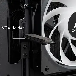 Корпус Chieftec VISTA ARGB без БЖ Black (GT-01B-OP) - мініатюра 10