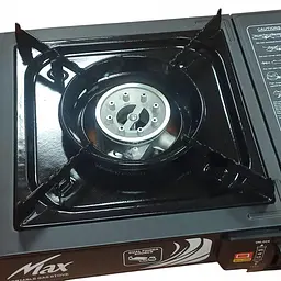 Плита газова туристична Portable Gas Stove Max, одноконфорочна, портативна, з перехідником під балон - мініатюра 6