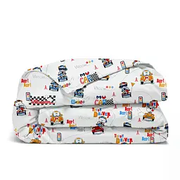 Дитяча постіль Cosas Teddy Driver без простирадла 110х140 см (TeddyDrivepColor_140_2) - мініатюра 4
