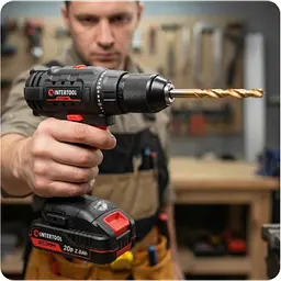 Набір свердел для металу DIN338 HSS, 10 шт. (1, 2, 3, 4, 5, 6, 7, 8, 9, 10 мм), INTERTOOL SD-0027 - мініатюра 5