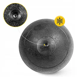Слембол (медичний м'яч) для кросфіту 4FIZJO Slam Ball 3 кг Black (P-5907739315410) - мініатюра 7