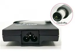 Блок живлення для ноутбука Dell SLIM 19.5V, 4.62A, 90W, 7.4x5.0-PIN, Black (без кабеля) (06C3W2) - мініатюра 2