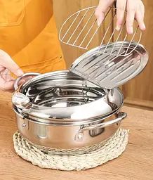 Фритюрниця Fryer Pot з термометром на 2.2 л  - мініатюра 2