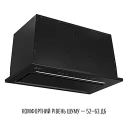 Витяжка повновбудована PERFELLI DESIGN FILINI 5 NERO - мініатюра 10