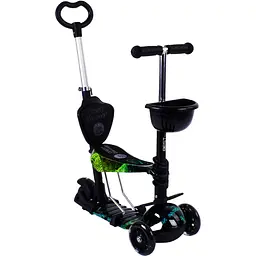 Самокат 5 в 1 Best Scooter 59х15х29 см Різнобарвний 000231580