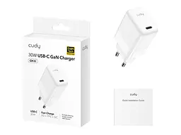 Мережевий зарядний пристрій CUDY 30 W (CH30_EU) - мініатюра 2