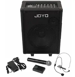 Мобильная акустическая система Joyo JPA863 встроенный аудиоплеер, аккумулятор, микрофоны - мініатюра 1