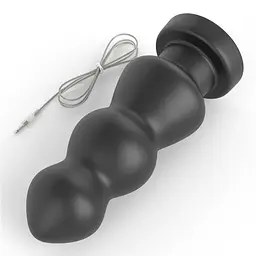Анальна пробка - King-Sized Vibrating Anal Rigger 7.8" - мініатюра 5