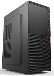 Корпус 2E ALFA (Е130) Black без БР Mid Tower для ATX/Micro ATX/Mini ITX 1x80 мм Fan (2E-E130)