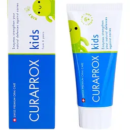 Дитяча зубна паста з фтором Curaprox зі смаком м'яти 60 мл