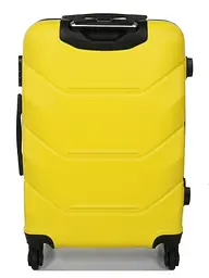 Валіза середня M Madisson Snowball 32303 пластикова 70л Жовта - мініатюра 3