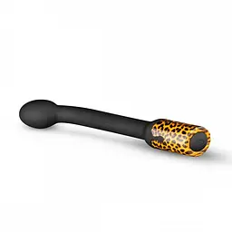 Вібратор для точки G Nila G-spot, чорний, леопардовий - мініатюра 4