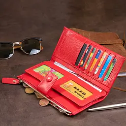 Жіночий шкіряний гаманець ST Leather 19х9х1,7 см acs0015070 - мініатюра 6