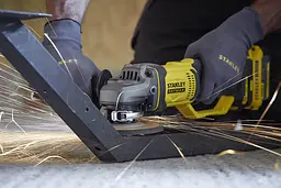 Шліфмашина кутова акумуляторна Stanley FatMax Li-Ion 18В 8500 об/хв (SFMCG400M2K-QW) - мініатюра 5