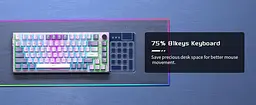 Клавіатура MageGee SKY 81 RGB Violet Switch (6971969727939) Violet (G-000003955) - мініатюра 8