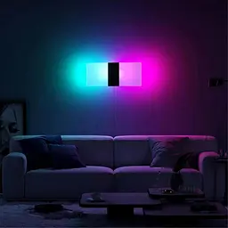 вітлодіодний настінний світильник VOMI RGB на батарейках - мініатюра 4