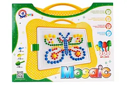 Дитяча розвиваюча мозаїка №7 2100TXK, 300 фішок