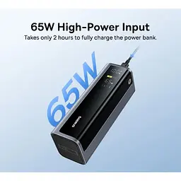 Зовнішній акумулятор Baseus EnerGeek GP12 20800mAh 145W Black (P10082109813-00) [152269] - мініатюра 7