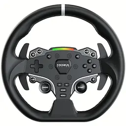 Кермо і педалі MOZA R5 Racing Bundle for PC, 22кн., подв. педалі SR-P Lite, кермо ES - мініатюра 2