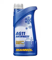 Антифриз MANNOL AG11 Concentrated Longterm Antifreeze концентрат -80 ° C синій 1л MN4111-1