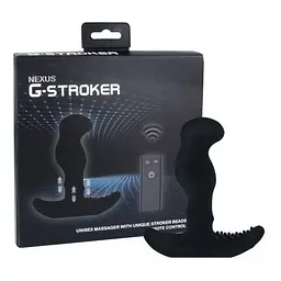 Стимулятор простати Nexus G-Stroker, 13 см чорний - мініатюра 3