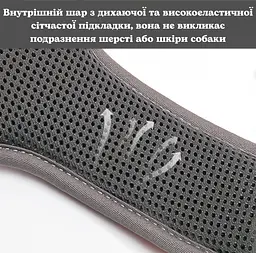 Шлея для собак Truelove TLH6071 світловідбивна з міцною ручкою, регульована Помаранчевий, L - мініатюра 5