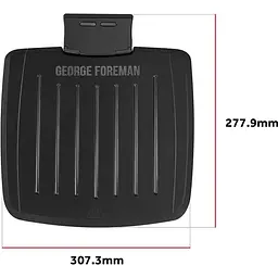 Гриль притискний Russell Hobbs George Foreman Immersa Medium 1300Вт чорний - мініатюра 4