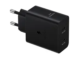 Мережевий зарядний пристрій Samsung EP-T5020X 50 W Type-C to Type-C cable Black (EP-T5020XBE)