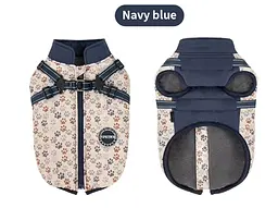 Зимова куртка для собак V.PET.B.R. Luxury Dog Jacket C519 Navy Blue - мініатюра 2