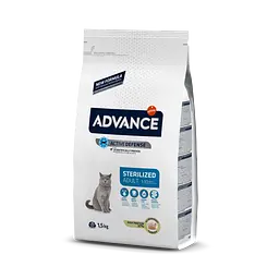 Сухий корм для стерилізованих кішок Advance Cat Sterilized, з індичкою, 1,5 кг