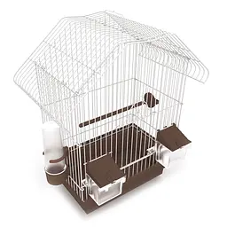 Клітка для птахів Лорі Міні-1, цинк, 33 × 23 × 45 см