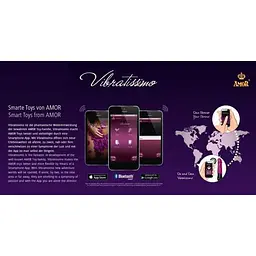 Стимулятор G-точки Vibratissimo Lee чорно-червоний Amor 20927 90648 - мініатюра 2