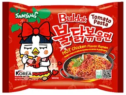 Локшина швидкого приготування Samyang Buldak Hot Chicken Tomato Pasta Flavour Ramen 140г