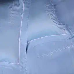 Простирадло на гумці MirSon Imperial Tencel №04 Blue 60х120 см (2200010754643) - мініатюра 6