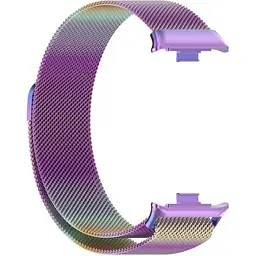 Ремінець DK CDK для Xiaomi Mi Smart Band 9 Pro Metal Milanese Loop Magnetic (017123) (chameleon) - мініатюра 2