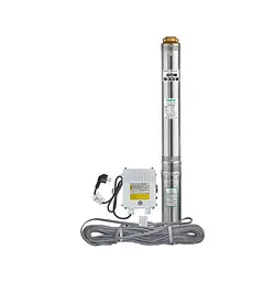 Насос свердловинний відцентровий Taifu 4STM 2/12+50M Н=84 м, Q=3,3 м3, P=550 Вт, кабель 50 м +пульт (TF3382)