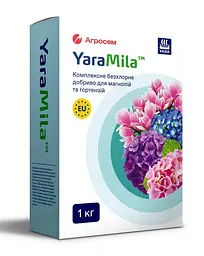 Комплексне добриво YARA MILA для гортензій та магнолій 1 кг