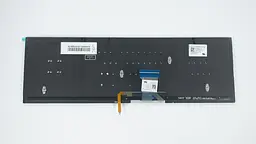 Клавіатура для ноутбука ASUS (G501, N501) rus, silver, без фрейма, підсвічування клавіш(оригінал) - мініатюра 2