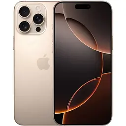 Смартфон Apple iPhone 16 Pro Max 1 TB Desert Titanium (Grade Q) Seller Refurbished