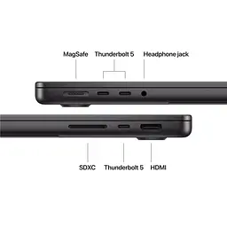 Ноутбук Apple 14.2 MacBook Pro / M5 Pro/24GB/1TB/UMA/MacOS/Space Black (MGDR4UA/A) - мініатюра 7