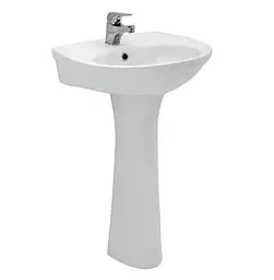 Умивальник меблевий Cersanit Eko 60 см з отвором Білий K07-234 30412 - мініатюра 4