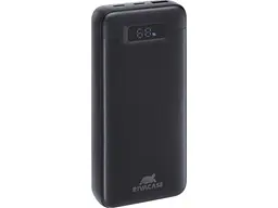 Зовнішній акумулятор (Power Bank) RIVACASE 20000mA 65W PD Black (VA1082)