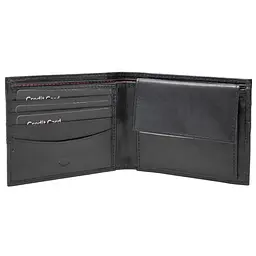 Портмоне чоловіче шкіряне Semi Line RFID Black (P8265-0) - мініатюра 2