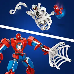 Конструктор LEGO Marvel Робот Людини Павука проти Анти-Венома, 107 деталей (76308) - мініатюра 5