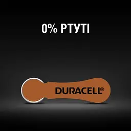 Батарейка Duracell для слухових апаратів розмір 312, 6 шт. в упаковці (5007516/5011449) - мініатюра 7