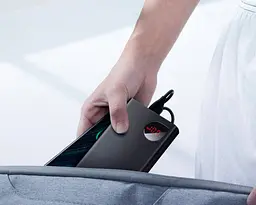 Power Bank Baseus Adaman Metal Digital 20000mAh 22.5W (P10021502112-01) (PPADM20S) Black EU - мініатюра 7