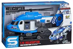 Іграшка CARS S Поліцейський гелікоптер 1:16 (CJ-4021676) (7259640) - мініатюра 2
