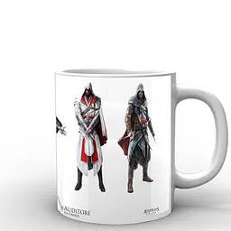 Кухоль GeekLand Assassins Creed головний герой AC.02.04 330 мл білий - мініатюра 3