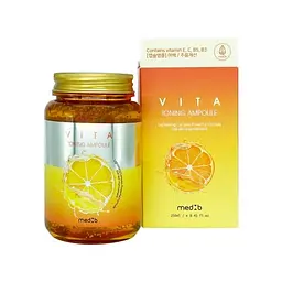 Ампульний гель для обличчя Med B Vita вітамінний тонізувальний